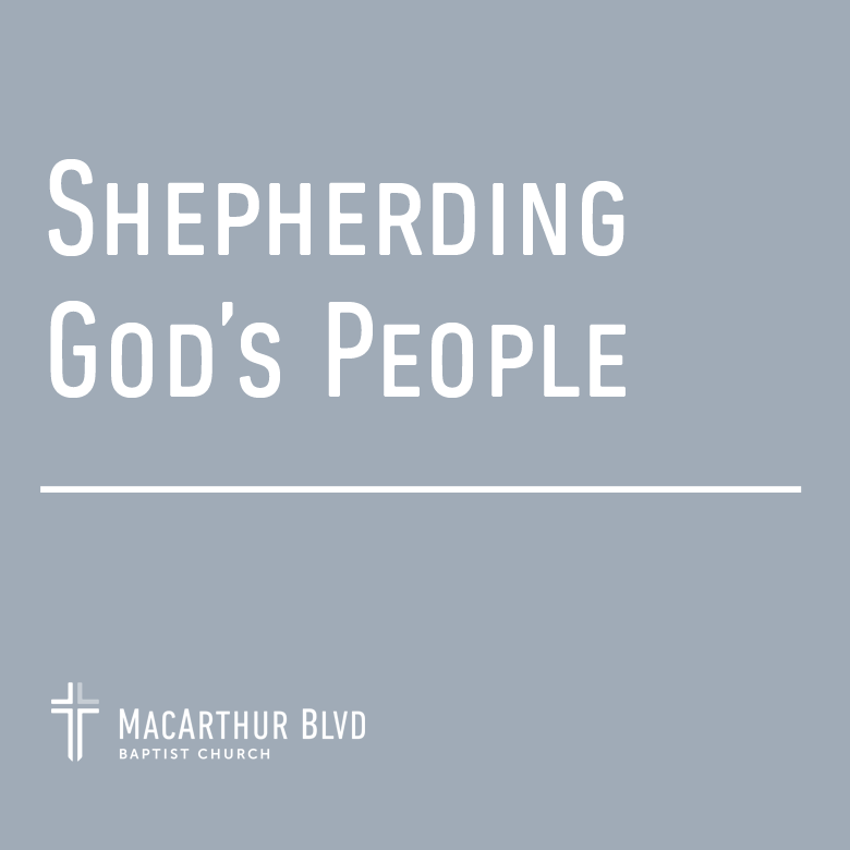 Shepherding God’s People