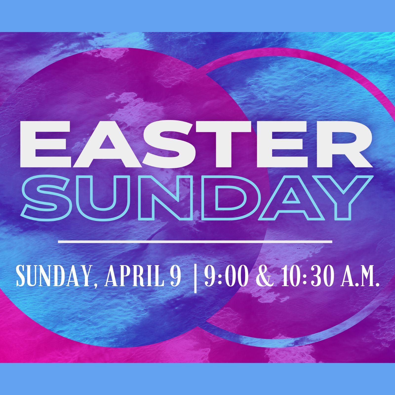 Easter Church Service In Irving Texas MacArthur Blvd